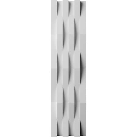 Ekena Millwork 6inW x 24inH x 1inT  EdgeCraft Euphrates Style Seamless Wall Tile WPPVC06X24EEU